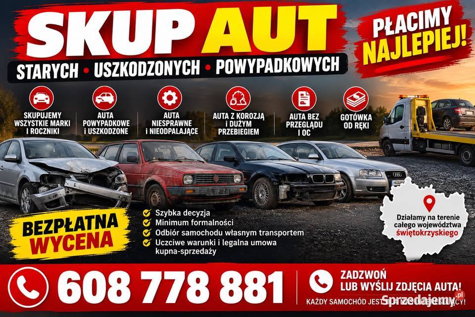 Kupię świętokrzyskie Kielce