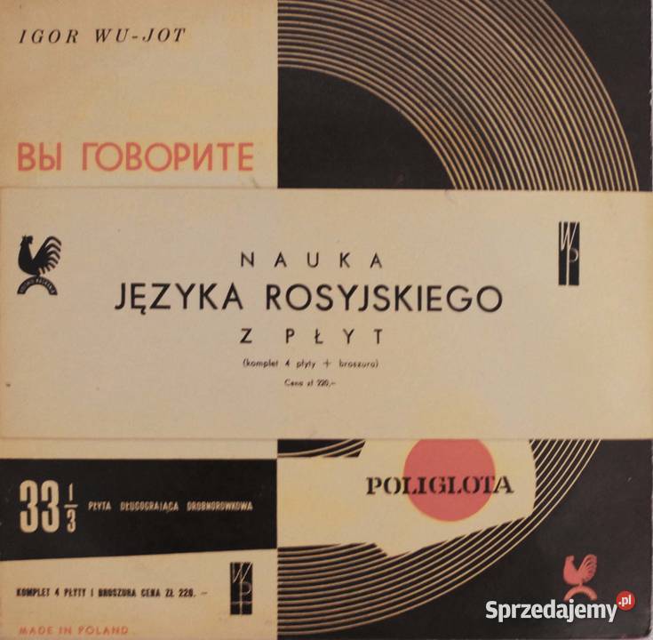 Język rosyjski na płytach