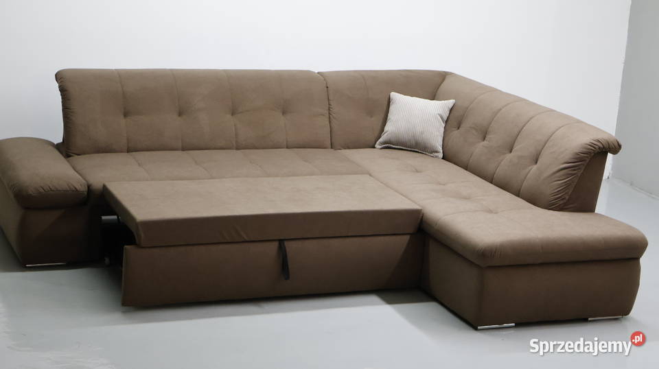 TŁI Narożnik z funkcją spania rozkładana rogówka wielkopolskie Poznań