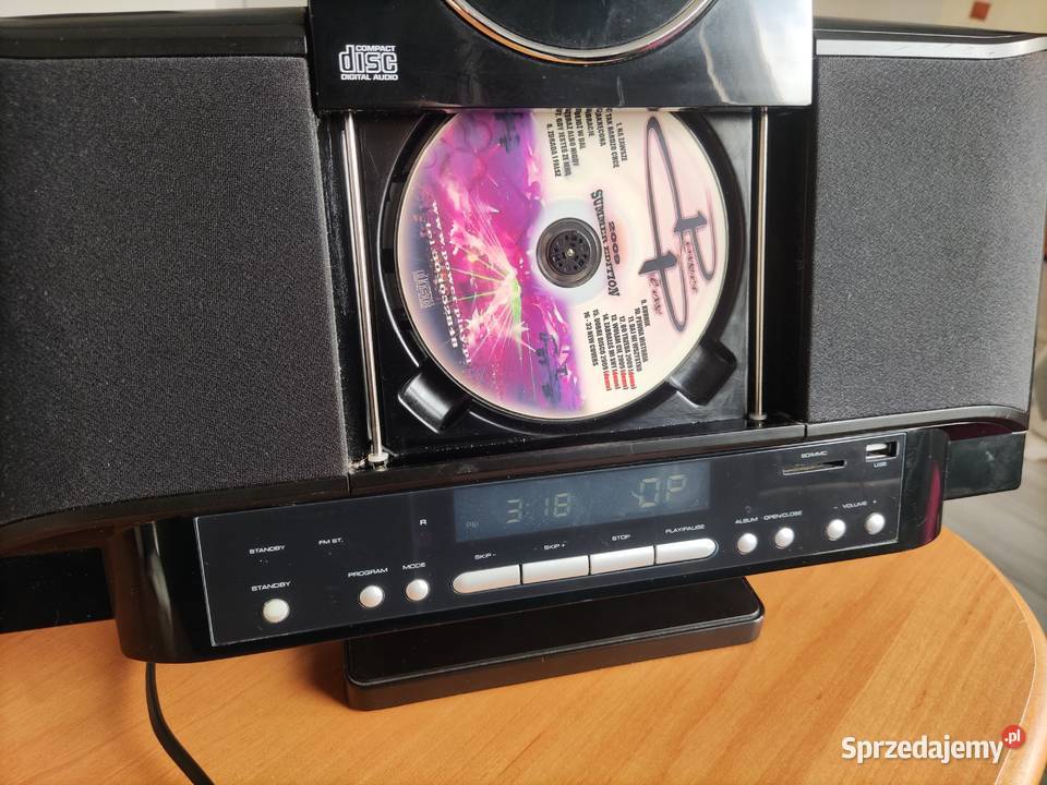 Mini wieża CD AUX USB