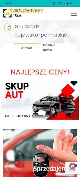 Skup SamochodówAut Gotówka w 5 minut ręki Pozostałe kujawsko-pomorskie