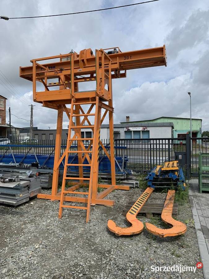 Trawersa uchwyt do transportu kręgów blachy 30T Sadki