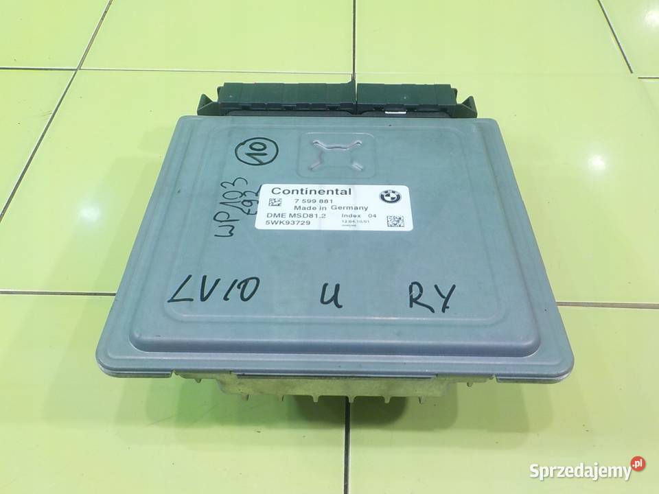 BMW E92 LIFT 20D AUT 10r 2D sterownik komputer Suków