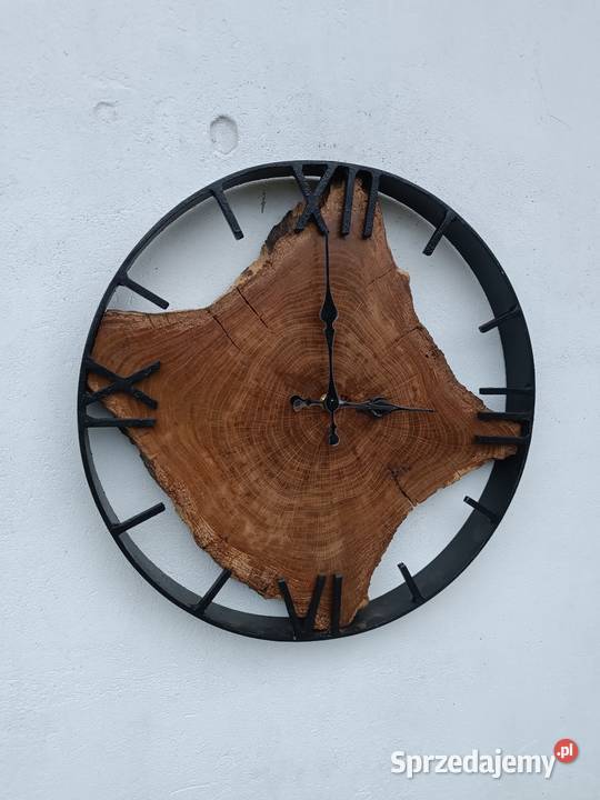 Zegar ścienny loft