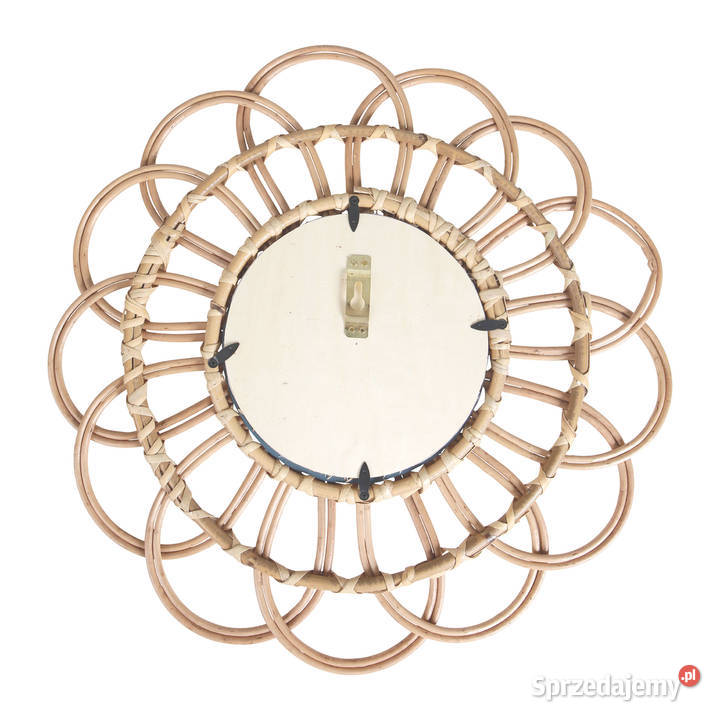 Lustro ścienne 50 51 BOHO w rattanowej oprawie Kanie sprzedam