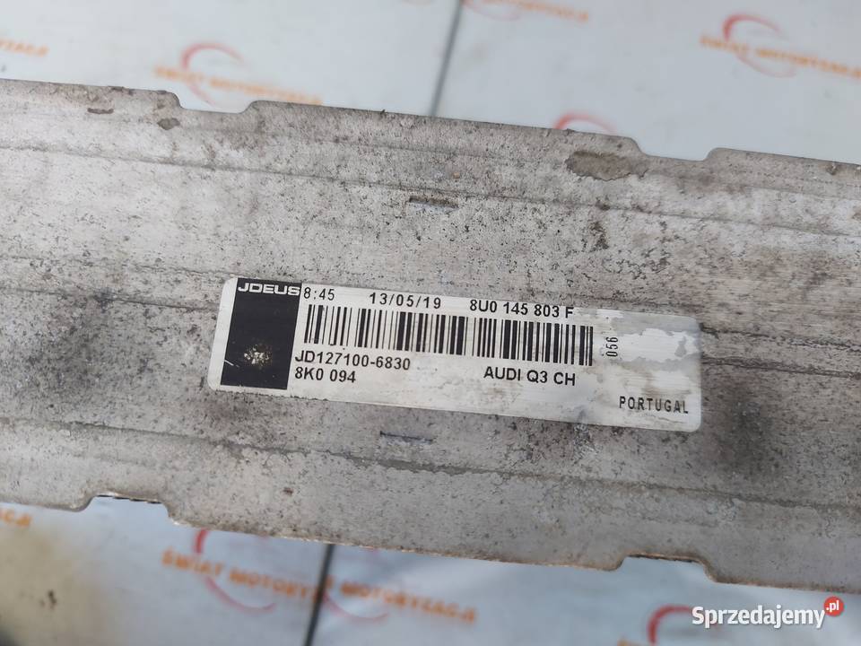 AUDI Q3 I 13r intercooler 8U0145803F Kielce