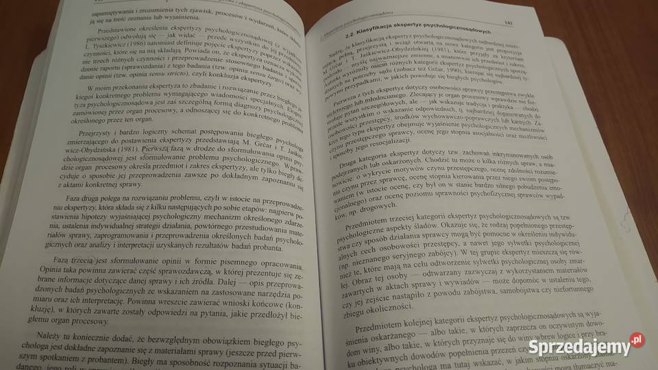 Psychologia sądowa i penitencjarna Mieczysław