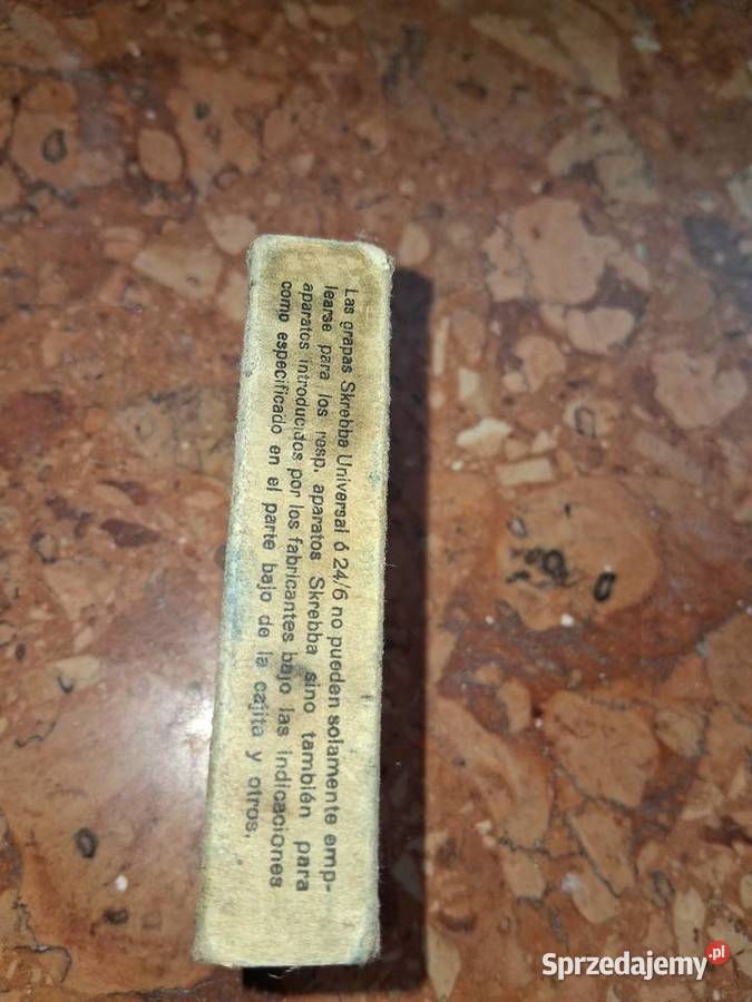 Zszywacze Staples Skrebba Universal z lat 40 wielkopolskie