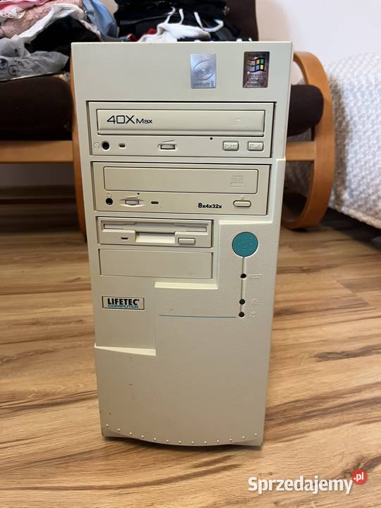 Zabytkowy komputer PC Lifetec Pentium II 400MHz Brzana