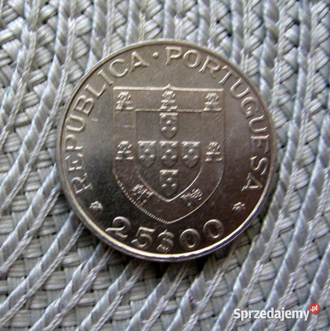 Portugalia 25 Escudos 1986r Wstąpienie do EWG Kalisz
