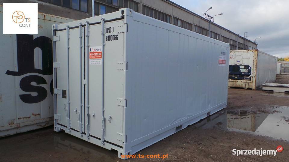 Kontener morski chłodniczy magazynowy 20 RF podlaskie Łomża