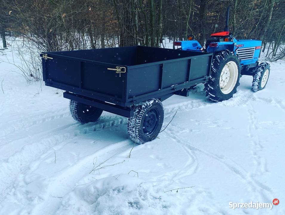 Przyczepa ogrodowa 2 tonowa kiprowana na 3 Olkusz sprzedam