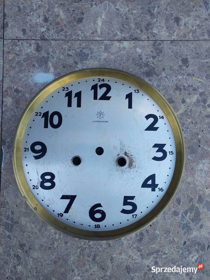 528 Tarcza starego zegara Junghans 185 4927mm Tczew