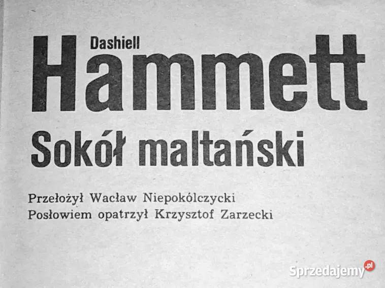 Sokół maltański Dashiell Hammett Chełm sprzedam