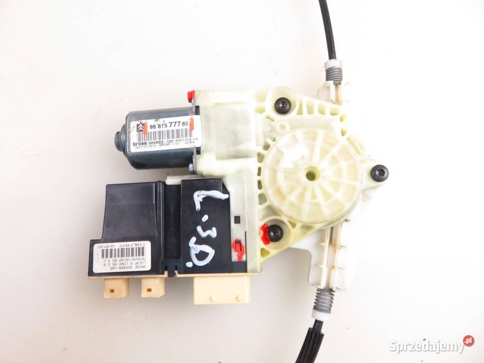 PODNOŚNIK SZYBY LEWY PRZEDNI 3D CITROEN C4 sprzedam