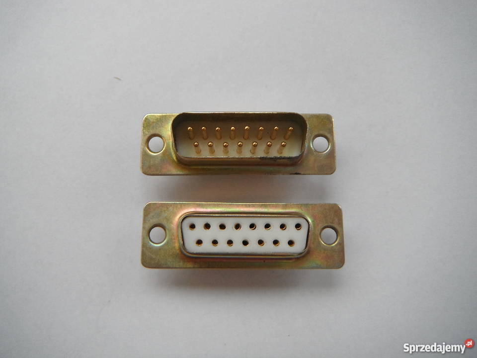Złącze 871015 Unitra Eltra DB15 DSub 15 pin Barak