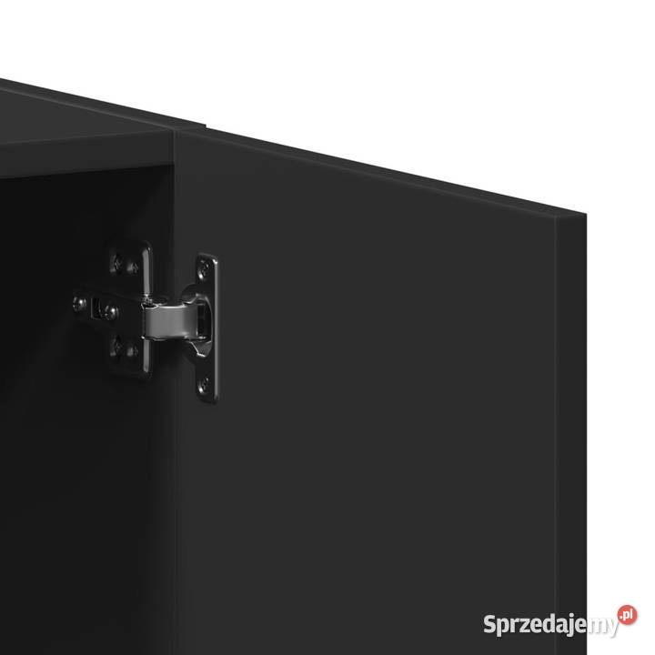 Szafka na dokumenty czarna 60x32x775 WM840766 Warszawa