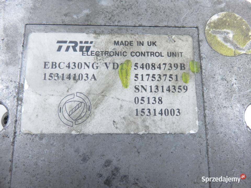 POMPA ABS FIAT CROMA II 54084739B 51753751 małopolskie