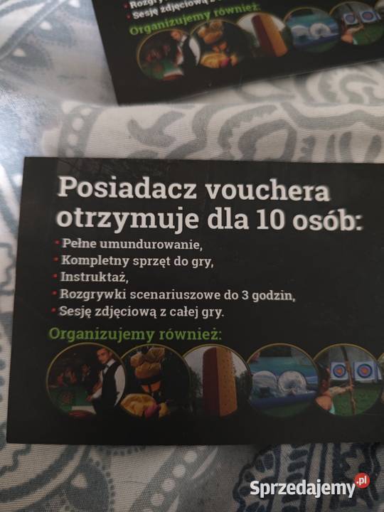 Voucher na Paintball 10 osób Rzeszów