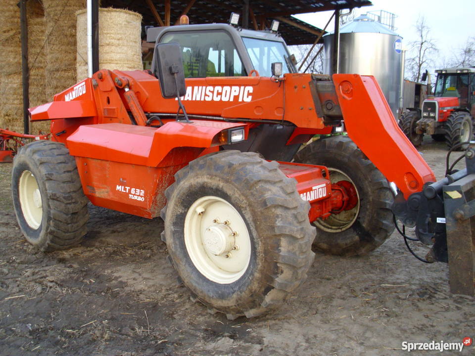 Ładowarka Manitou MLT 632T VAT 23 Zamienię pomorskie Nowa Wieś sprzedam