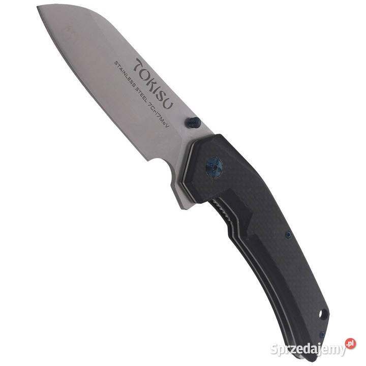 Nóż składany TOKISU Tactical Black G10Carbon Warszawa