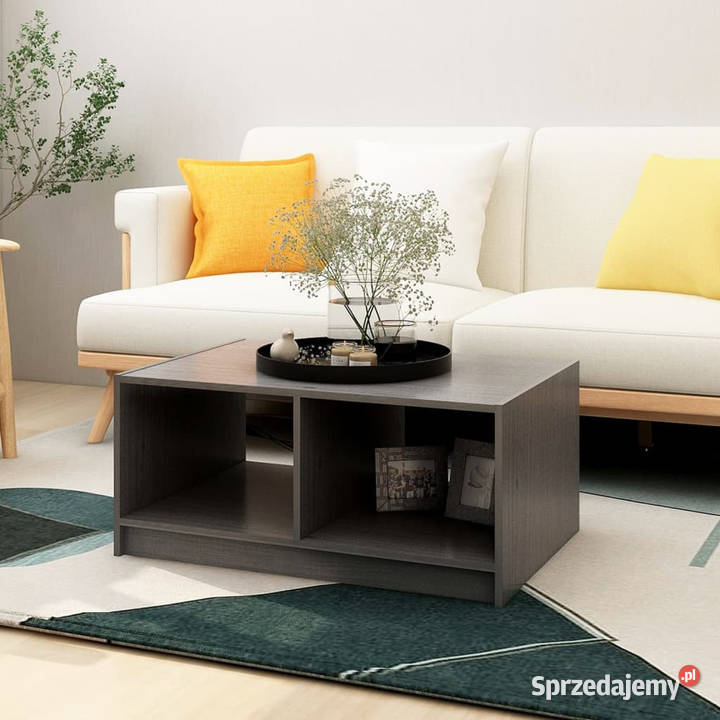 Stolik kawowy szary 75x50x335 lite drewno mazowieckie Warszawa sprzedam