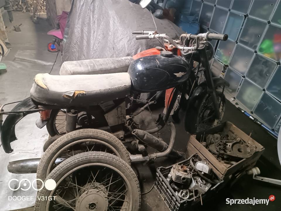 WSK 125 garbuska Romet 50t1 uszkodzony łódzkie Rawa Mazowiecka