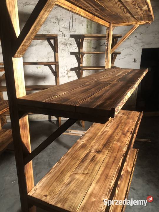 Regał do spiżarni sklepowy ekspozytor 100x40x200 Magazynowanie Chełmża