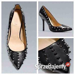 ZARA szpilki 36 ćwieki studded mazowieckie