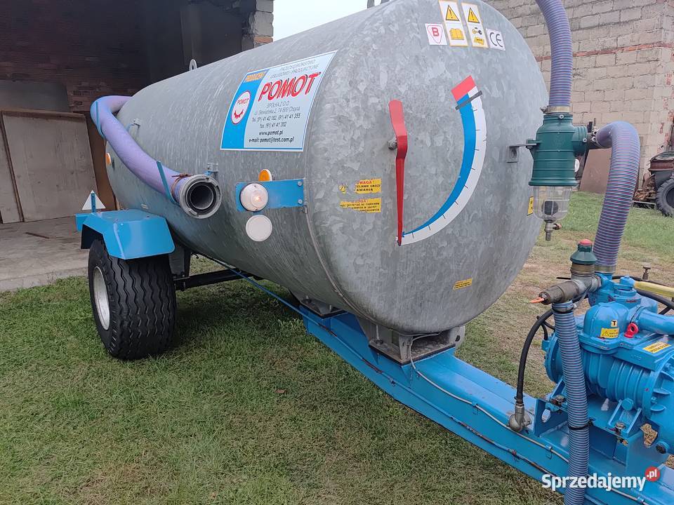 Beczkowóz Pomot Chojna 4000 l Nowy Beczka Wóz Grabów nad Prosną