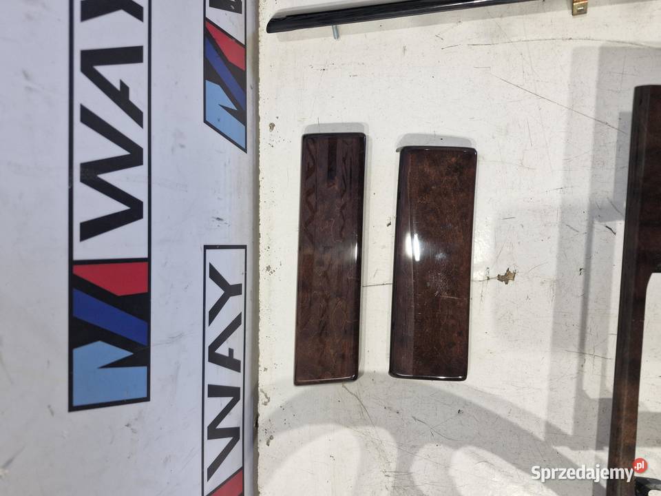 BMW E39 LISTWY KIEROWNICA DEKORY DREWNO EXLUSIVE