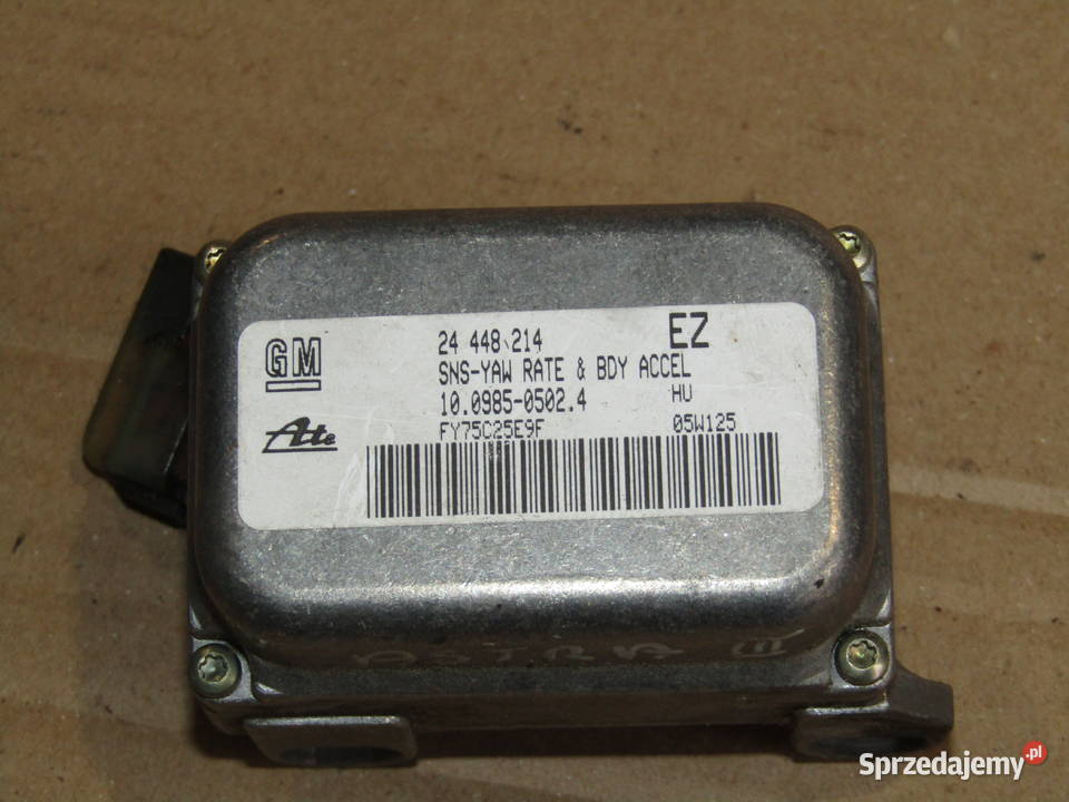 CZUJNIK SENSOR ESP OPEL ASTRA 3III 24448214 Układ ABS i ESP Mysłaków sprzedam