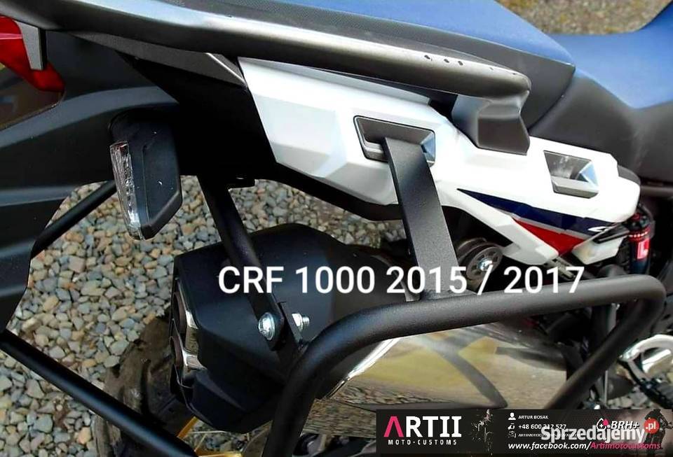 Frame for fixing side cases Africa Twin CRF1000