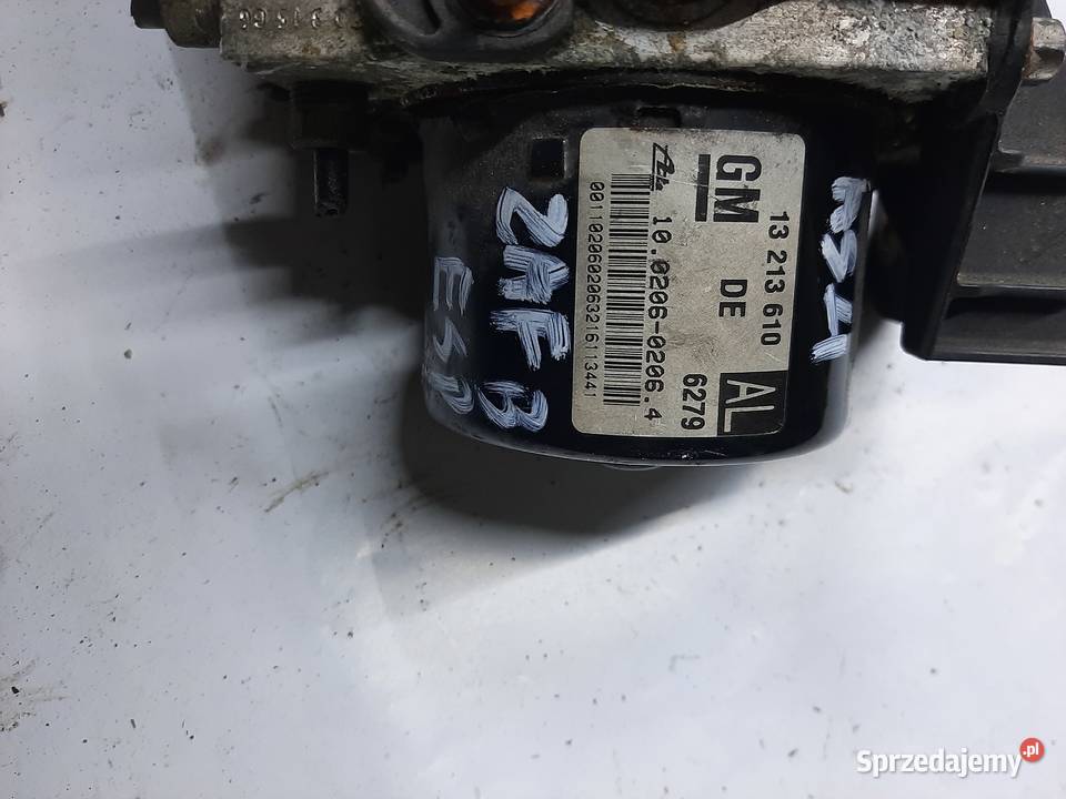 Opel Zafira B Astra H pompa sterownik ABS ESP Układ ABS i ESP Ksawerów