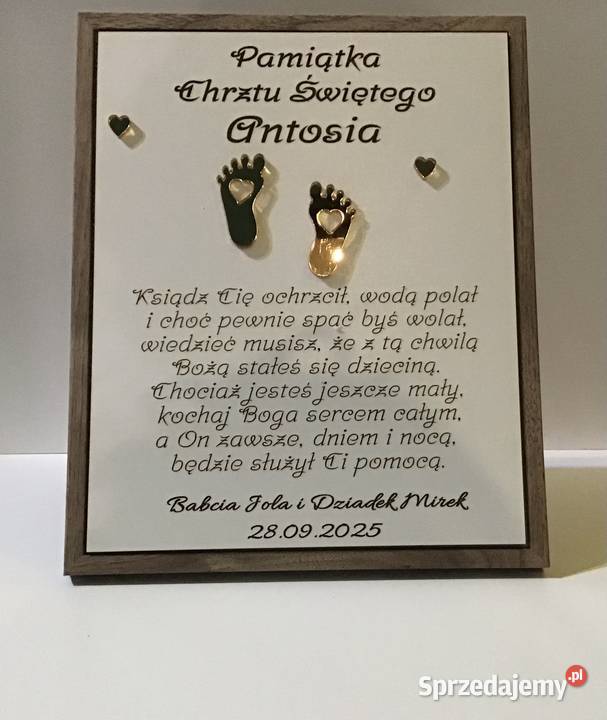 Pamiątka Chrztu Świętego Ostrowiec Świętokrzyski