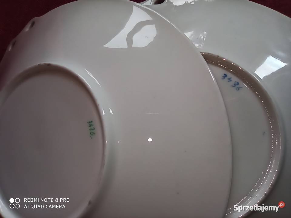 Patera ze złotymi kokardkami 3436 Różowy pasek pomorskie Gdańsk