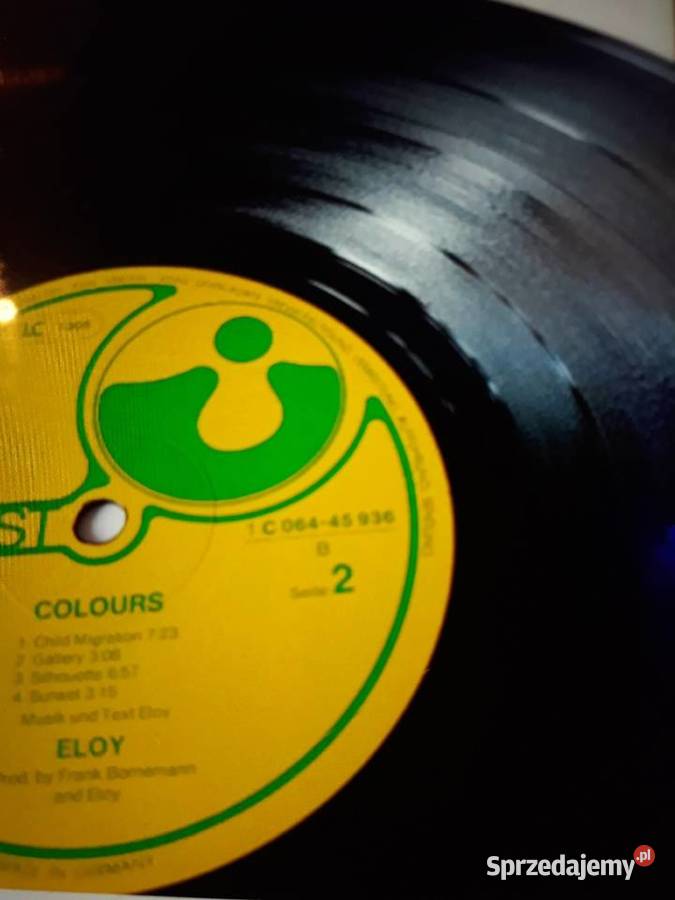 Archiwum prog rocka ELOY Colours orginał 1980 Rzeszów