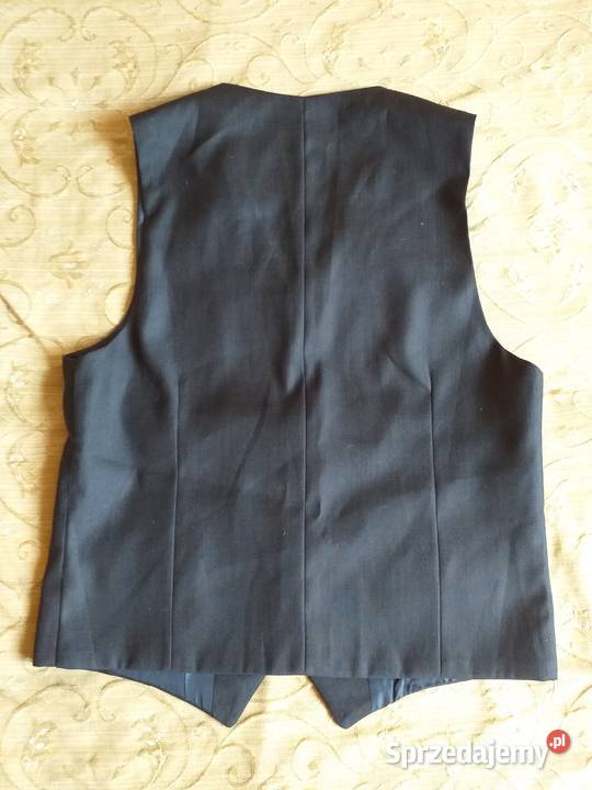 Kamizelka Czarna 5 Guzików 2 Kieszonki 176 NOWA kujawsko-pomorskie Bydgoszcz