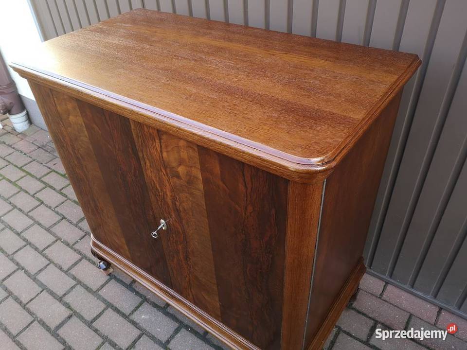 Komoda Pomocnik OrzechDąb Stara Antyk Renowacji Swarzędz