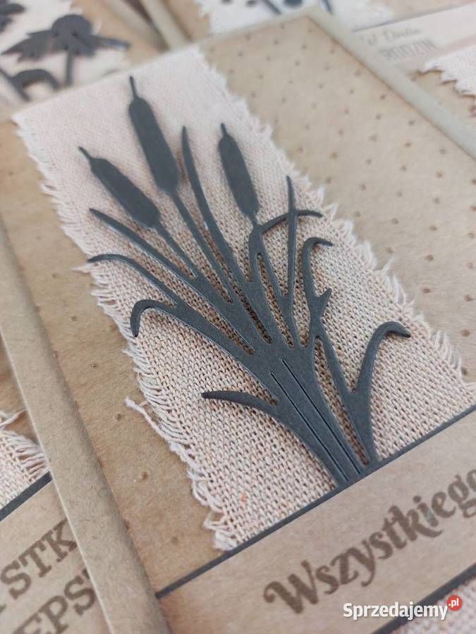 Ręcznie robione kartki okolicznościowe w stylu Zbójno