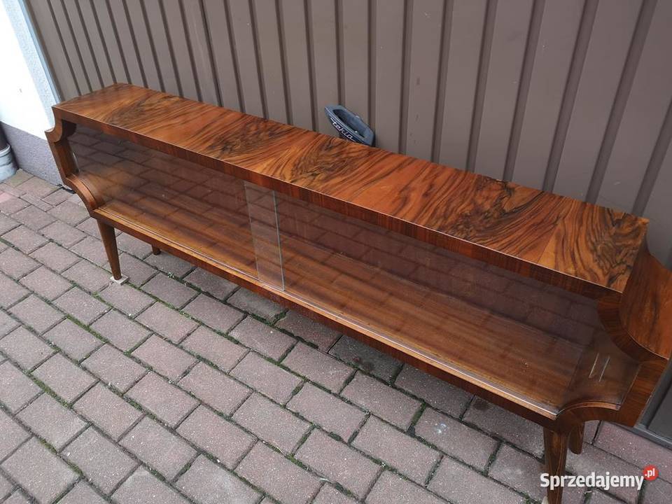 Komoda Niska RTV ARTDECO Unikat Orzech 158 Stara wielkopolskie Swarzędz