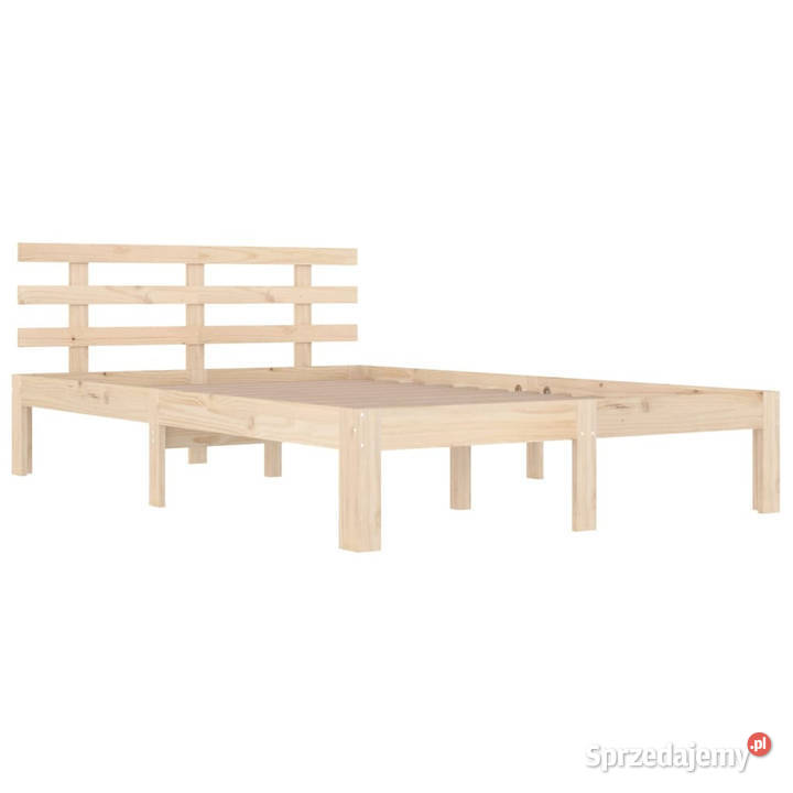 Rama łóżka lite drewno 140 x 190 WM814734 195cm Warszawa