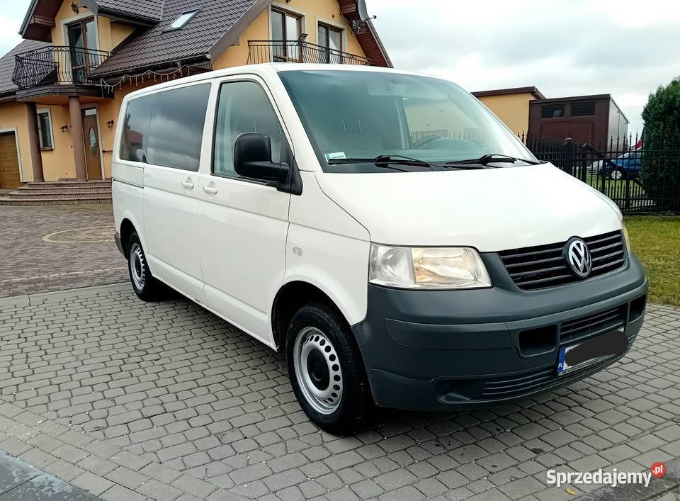 Volkswagen Transporter T5 19 TDI 105 6 osobowy VAT marża Raciąż