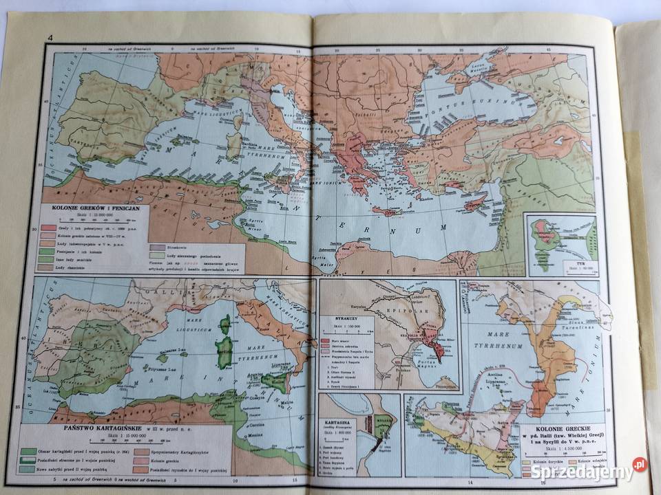 Mały Atlas Historyczny CzNanke Atlas do historii Gdynia
