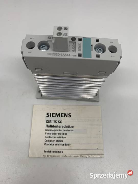 Siemens 3RF23201AA44 20A Contactor Pozostałe Pozostałe Warszawa