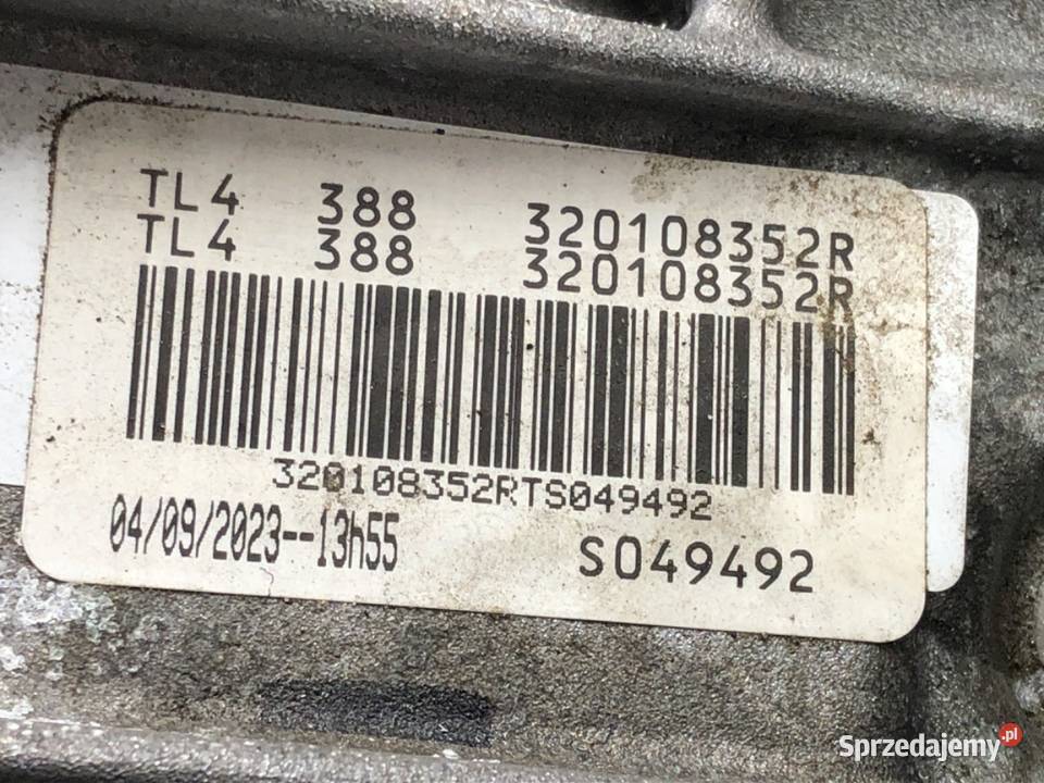 SKRZYNIA BIEGÓW RENAULT CAPTUR II TL4388 13 140 podkarpackie