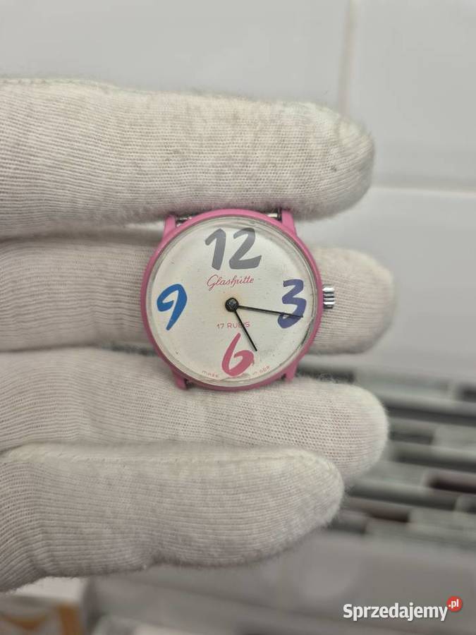 Mechaniczny zegarek Glashutte Chorzów sprzedam