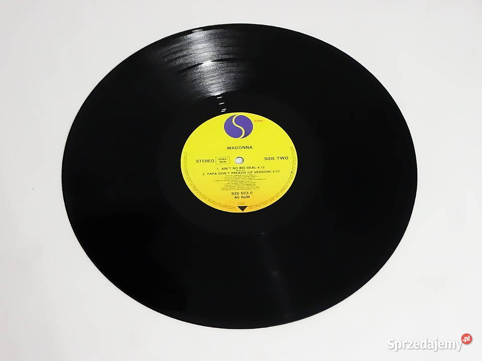 Madonna Papa Dont Preach Extended Version winyl Biłgoraj