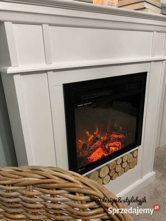 Komienk Flame wkład elektryczny Aflamo drewno Warszawa