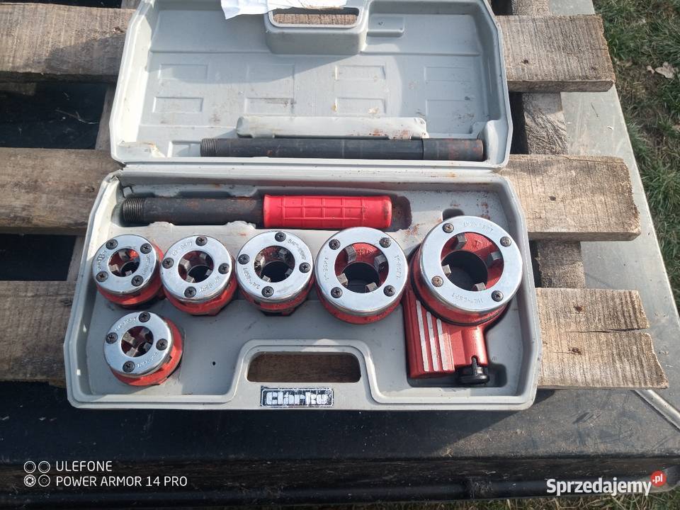 Clark Zestaw 6 matryc do gwintowania rur podkarpackie Skopanie